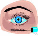 eyeball - the ball-shaped capsule containing the vertebrate eye