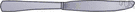 table knife - a knife used for eating at dining table