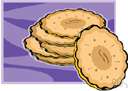 molasses cookie - very spicy cookies sweetened partially with molasses