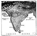 Bay of Bengal - an arm of the Indian Ocean to the east of India