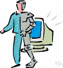 bionic man - a human being whose body has been taken over in whole or in part by electromechanical devices