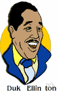 Duke Ellington - United States jazz composer and piano player and bandleader (1899-1974)