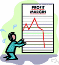 gross margin - the ratio gross profits divided by net sales