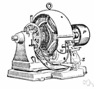 rocker arm - a lever pivoted at the center