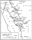 Hijaz - a coastal region of the western Arabian Peninsula bordering on the Red Sea
