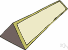 nameplate - a plate bearing a name