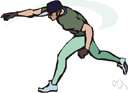 minor leaguer - a player on a minor-league baseball team