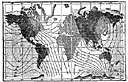 agonic line - an imaginary line connecting points on the Earth's surface where the magnetic declination is zero
