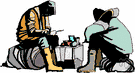 picnicker - a person who is picnicking