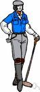 polo mallet - a mallet used to strike the ball in polo