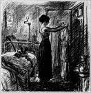 bachelorette - a young unmarried woman who lives alone