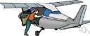 turbo-propeller plane