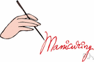 cursive script - rapid handwriting in which letters are set down in full and are cursively connected within words without lifting the writing implement from the paper