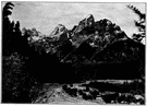 Grand Teton National Park - a national park in Wyoming featuring mountains