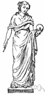 Mnemosyne - (Greek mythology) the Titaness who was goddess of memory