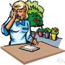 saleslady - a woman salesperson