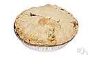 meat pie - pie made with meat or fowl enclosed in pastry or covered with pastry or biscuit dough
