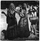 nautch girl - a professional dancing girl in India