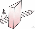 quartz crystal - a thin plate or small rod of quartz cut along certain lines and ground so that it can produce an electric signal at a constant frequency