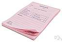 message pad - a pad of paper on which messages can be written