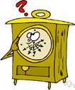 contraclockwise - in the direction opposite to the rotation of the hands of a clock