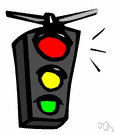 warning light - a cautionary sign of danger