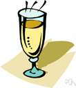 buck's fizz - a mixed drink containing champagne and orange juice