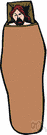 winding-sheet - burial garment in which a corpse is wrapped