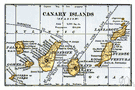 Canary Islands - a group of mountainous islands in the Atlantic off the northwest coast of Africa forming Spanish provinces