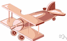 biplane - old fashioned airplane