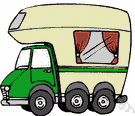 camper trailer - a trailer equipped for occupancy (especially for holiday trips)