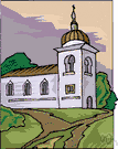 church tower - the tower of a church