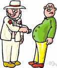 belly - a protruding abdomen