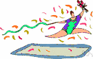victory celebration - a celebration following a victory in a battle or sports competition