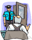 station house - a station that serves as headquarters for police in a particular district