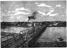 Kansas River - a river in northeastern Kansas