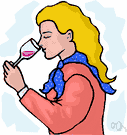 wine taster - a taster who evaluates the quality of wines