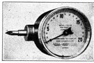 revolutions per minute - rate of revolution of a motor