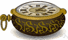 pocket watch - a watch that is carried in a small watch pocket