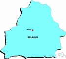 Belarus - a landlocked republic in eastern Europe