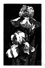 German iris - iris of northern Italy having deep blue-purple flowers