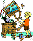 mussiness - a state of confusion and disorderliness