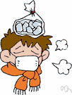 ice bag - a waterproof bag filled with ice: applied to the body (especially the head) to cool or reduce swelling