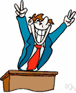 party line - the policy of a political group