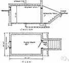 tornado cellar - an underground shelter where you can go until a storm passes