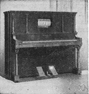 pianola - a mechanically operated piano that uses a roll of perforated paper to activate the keys