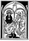 Saint Benedict - Italian monk who founded the Benedictine order about 540 (480-547)