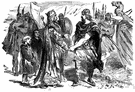 Edmund II - king of the English who led resistance to Canute but was defeated and forced to divide the kingdom with Canute (980-1016)