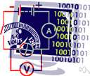 electromotive force - the rate at which energy is drawn from a source that produces a flow of electricity in a circuit