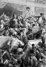 rioting - a state of disorder involving group violence